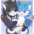 🖤💙 by toruu90