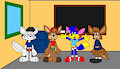 Alex, Brucie, Rocky, and Jamerra by ToonlandianFox2002