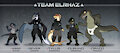 Dino Daycare - Team Elrhaz by Yipthecoyotepup