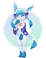 Maid Glaceon by FluffyHinu