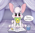 Stories in bed by Bunnyoffuzz