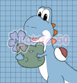Yoshi w/ frog