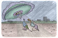 Three girls abducted by strange flying saucer
