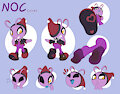 Noc (Celebi) - Ref Sheet by Sparkythechu