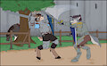CM: Spars in the Training Yard