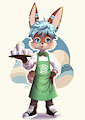 Cinnabun Cafe's Signature (Commission) by xiaoahwei