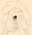 In Belphegor's maw by Sparkythechu