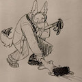 random roadkill event by cacklingbeast