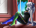 Snep in Stockings by Lysergia