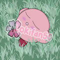 Kirby sleeping in grass by Lokifan20