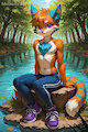 Ridley the Coati (Ai) by 2BIT