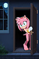 Going out for an evening stroll by quacking