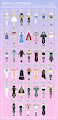 Collection Outfits#1 - Fixed price - OPEN