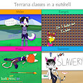 Terraria classes in a nutshell