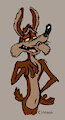 Cocky Wile E by Cintoon