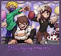 Miles' Boys-Only Birthday
