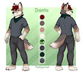 Ref. Sheet commission - Dante by Mytigertail