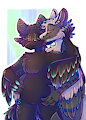 Ready hug commission) by TainderStorm