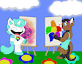 Painting with Craftycorn