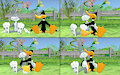 (MMD) Baffy Footsies by KirbyHamtaroGirl