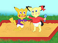 Sand Castle Chus -By SkunkyGussy-