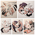 Traditional Commissions for $50 by Spaicy