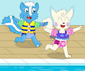Swimming time!