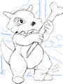 Sketch 357 - Cubone