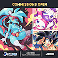 COMMISSIONS OPEN!