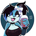 Chelsea Tried the Grimace Shake… 💜🥤💀 by Scrubbyboi