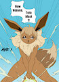 Eevee uses Terra-Beam