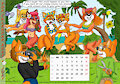 Fox Calendar 2025 - July by Micke