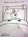 Gomamon in bed !!