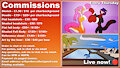 Commissions While You Watch - Live now!