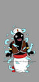 Mr Popo become Black Snake TF stage 4 by WhiteGuardian