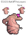 Hue Shifting in a New Sprite of Rose the Fruit Bat