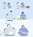 This Artwork Of Bluey Is Called "Diet" by Nat64
