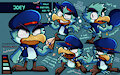 Joey the Delivery Bird: Ref Sheet