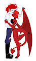 Commission - Ezekiel x Demon!Keenie