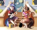Bass and Fiddle by Wick
