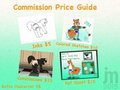 Commission Price Guide 2013