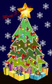 Xmas Tree of Cubby Ornaments