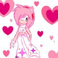 color sketch of Amy Rose by sweetlove258