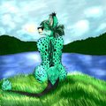 Scotia at the Lake by Wuffypie