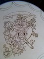 Wood Burned Heart and Key by Teligress1988