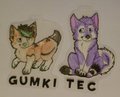 Chibi Feral Badge:: Gumki and Tec