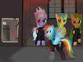 Rainbow dash and The Rainbow Factory. by Rejsan