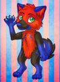 its a chibi me ^^ by SparkstheWolf