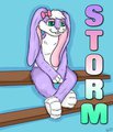 Storm Bunny by BloonStuff