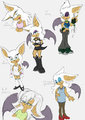 Rouge the Bat - Through the years